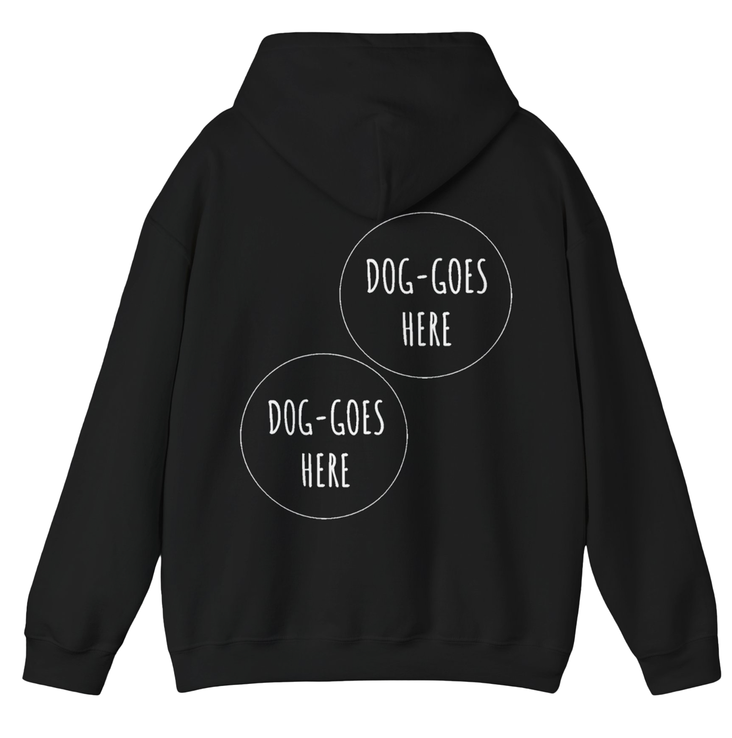 Custom Hoodie - 2 Dogs