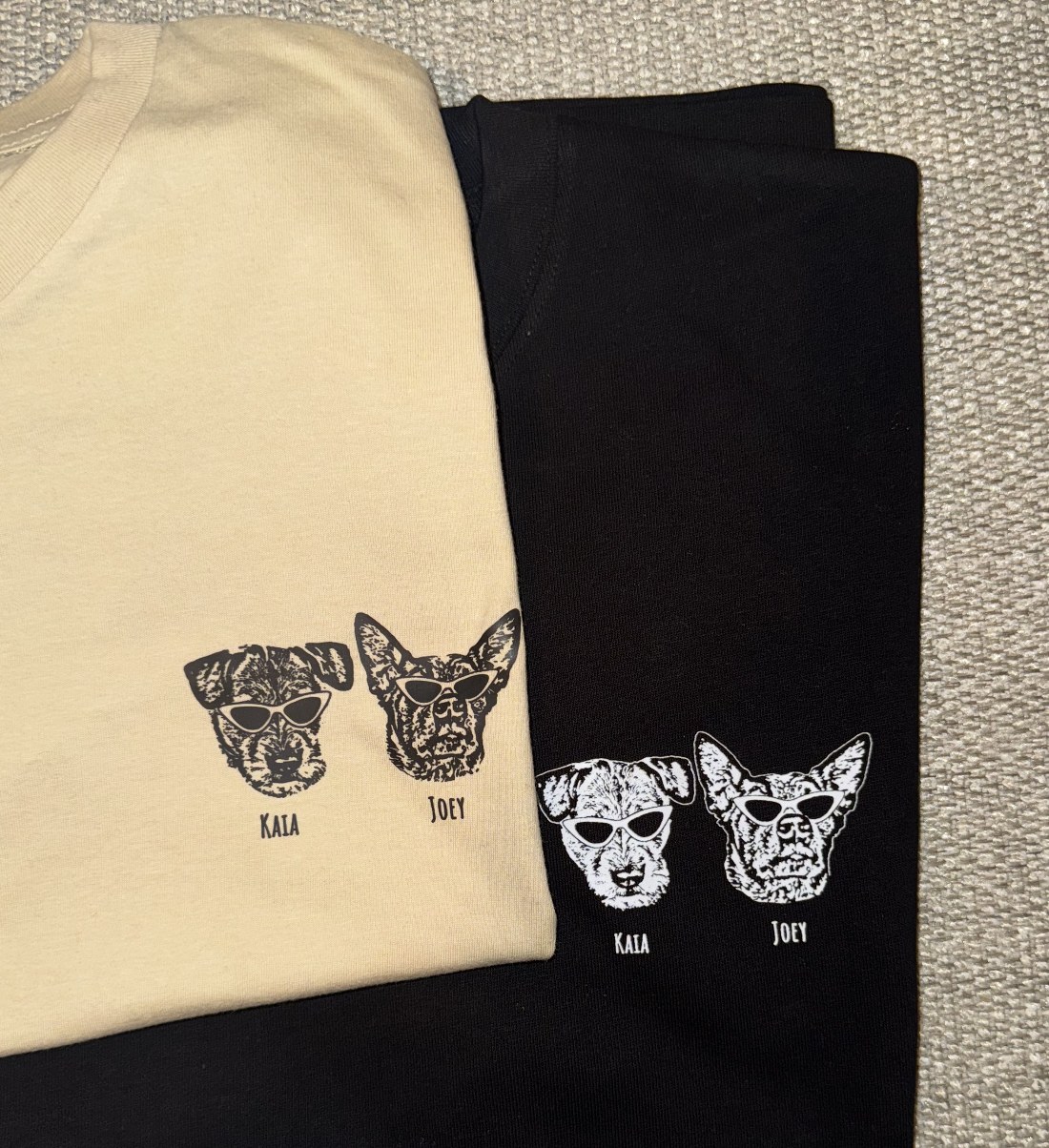 Custom Shirt - 2 Dogs