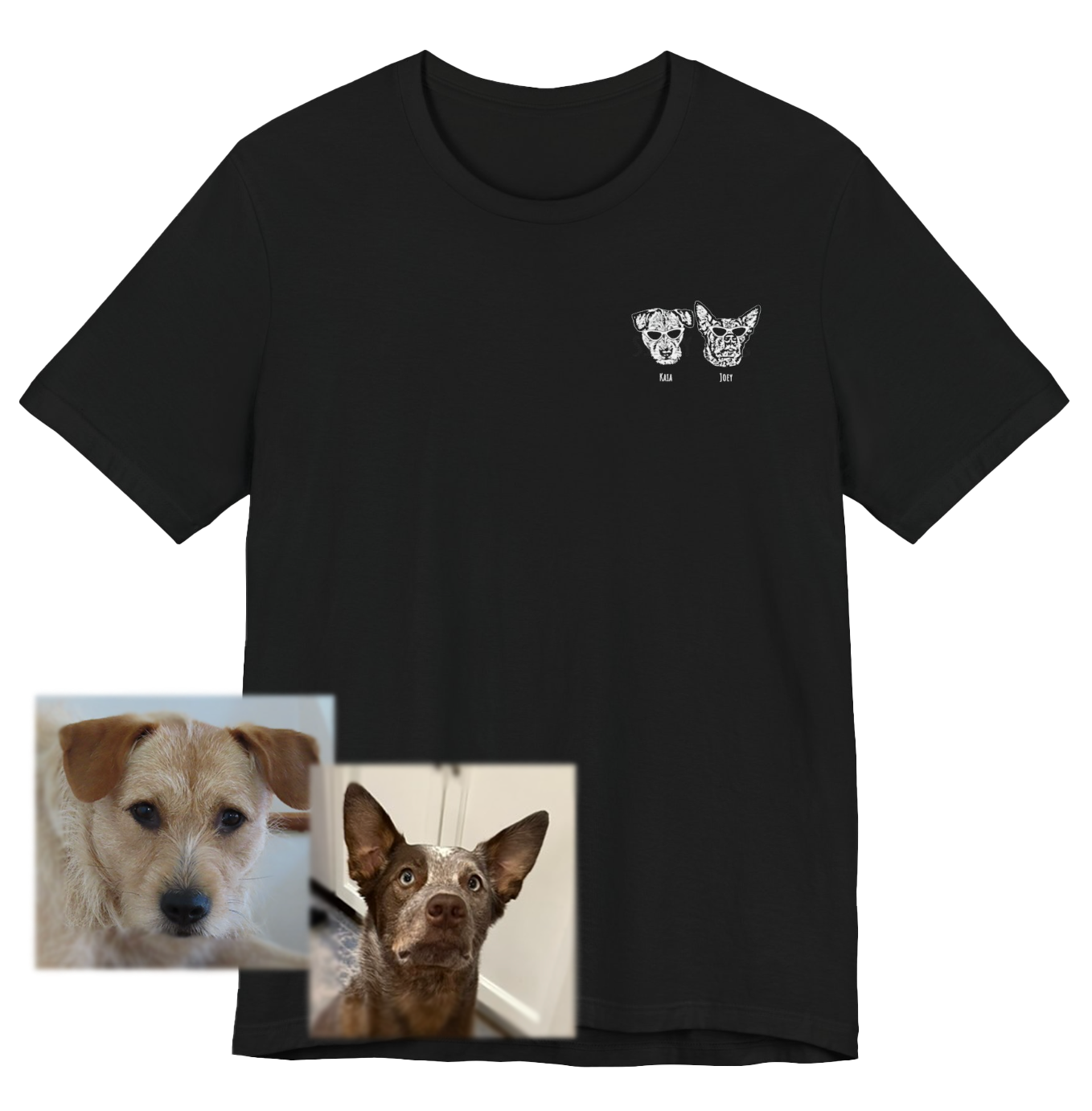 Custom Shirt - 2 Dogs